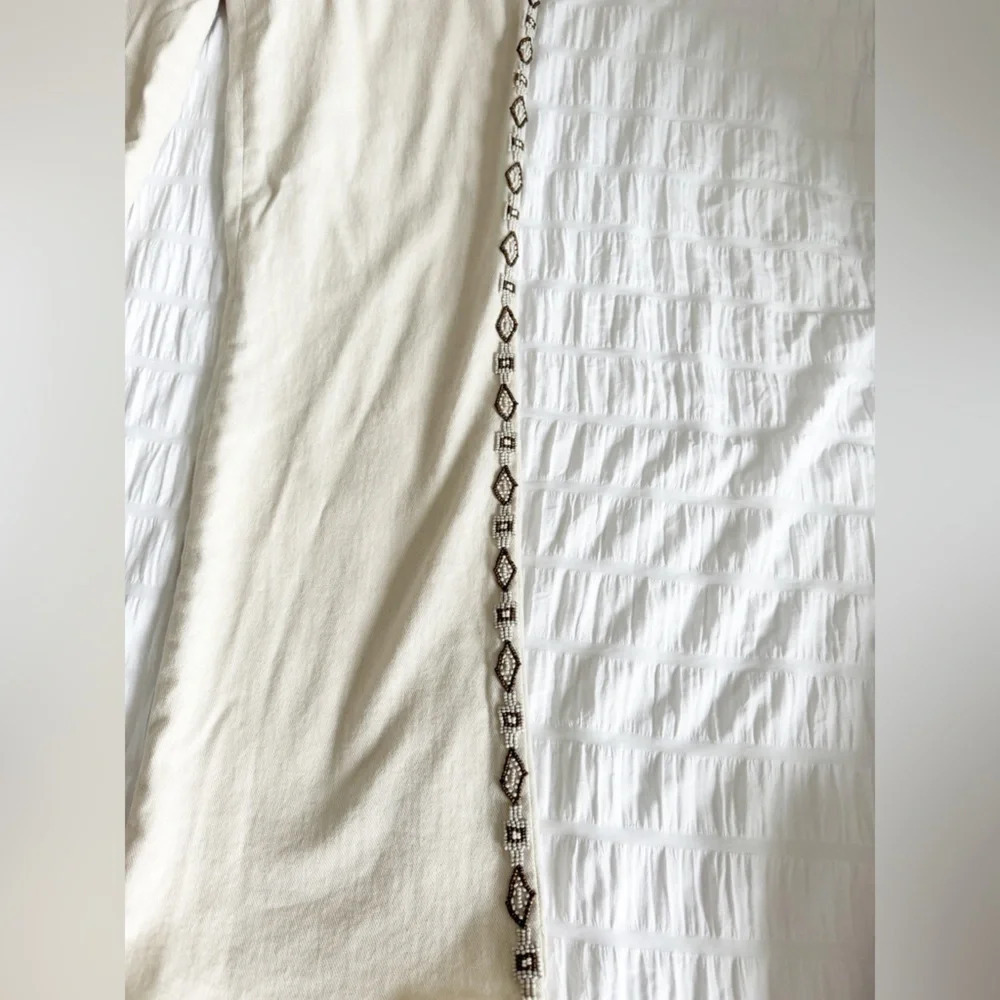 Lauren Ralph Lauren Jeans Co Beaded Bootcut Vintage Size 6 High Waist Size 6 90s - Picture 2 of 10